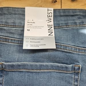Nine West Bermuda Shorts NWT sz 12